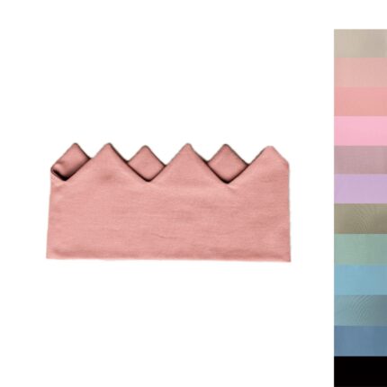 Čelenka KORUNKA - JEDNOFAREBNÁ - teplakovina | Slovenská výroba